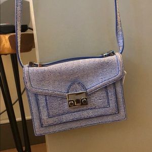 Loeffler Randall Speckled Blue Crossbody